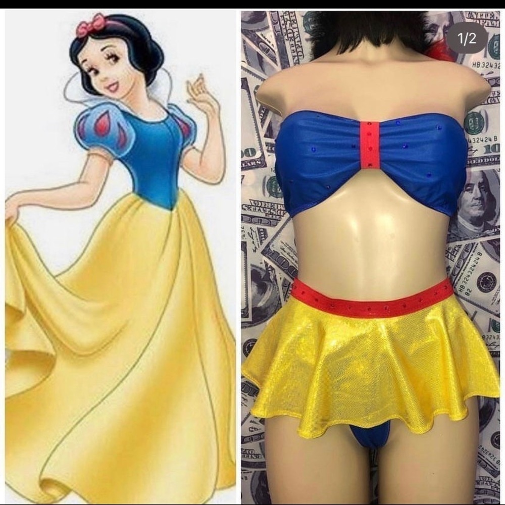 Snow White exotic dancer costume